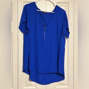 Torrid short sleeve dress shirt - size 1 (14/16) great for work